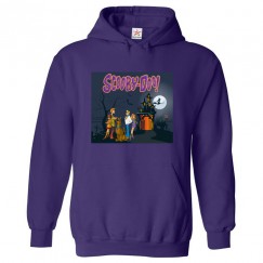 Scooby Funny Horror Show Doo Shaggy the Halloween Gift Printed Hoodie